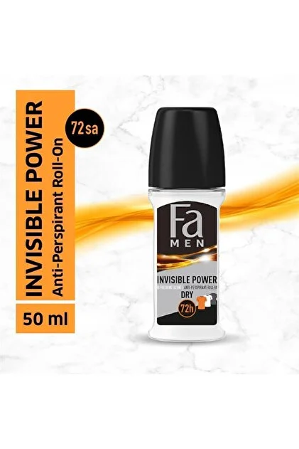 Fa Invisible Power Roll-on 50 ml Erkek Terlemeye Karşı Koruma